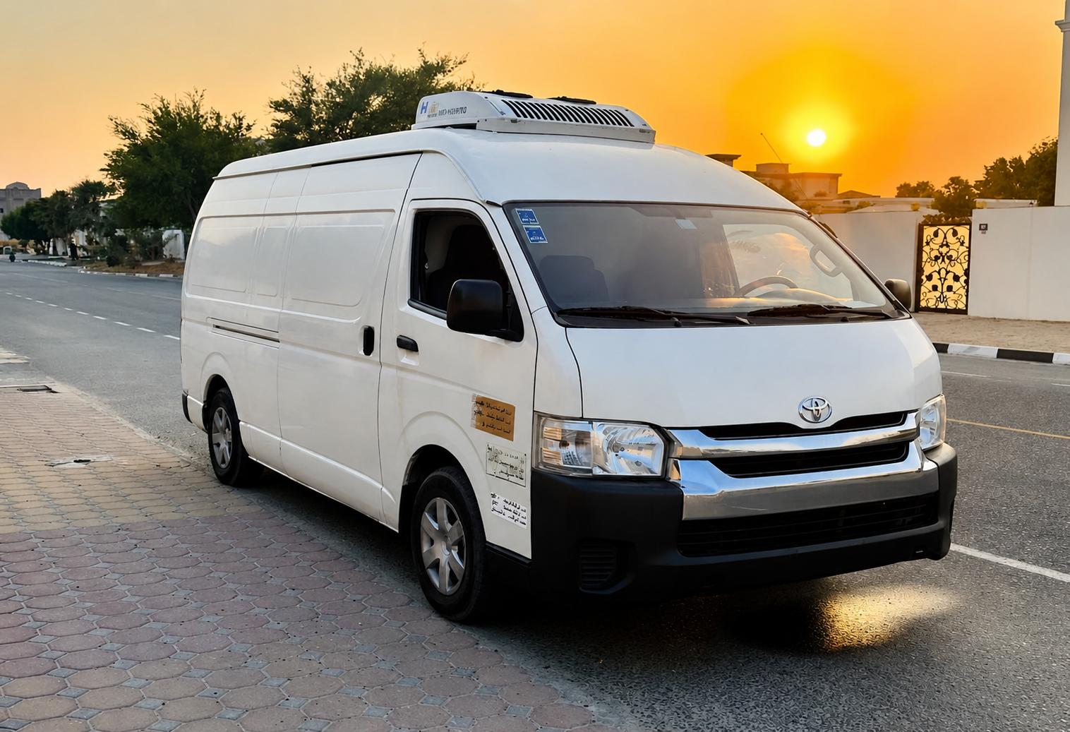 1 Ton Freezer Van