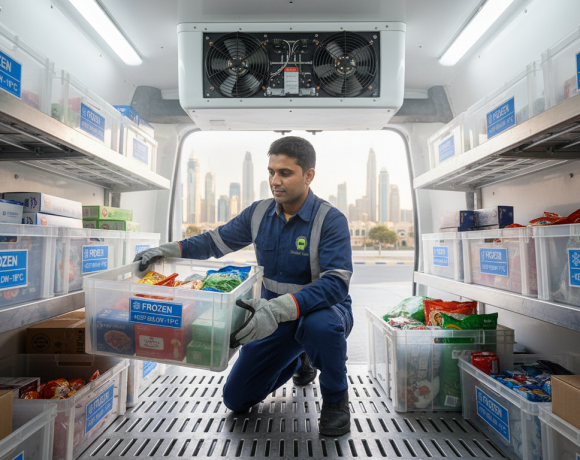 Drivers Trained in Frozen Cargo Handling