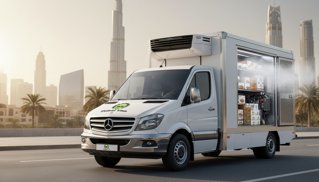 Freezer Van for Rent in Dubai