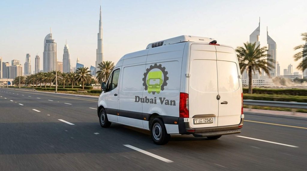 Chiller Van for Rent in Dubai HACCP Certified, Pre-Cooled, Driver Included — From AED 250Day